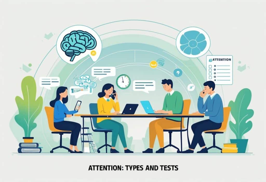 La atención: Tipos y test para evaluar el rendimiento cognitivo
